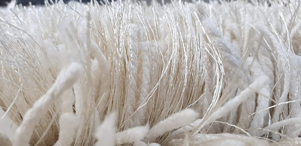 Luxe – Cream Shag Rug