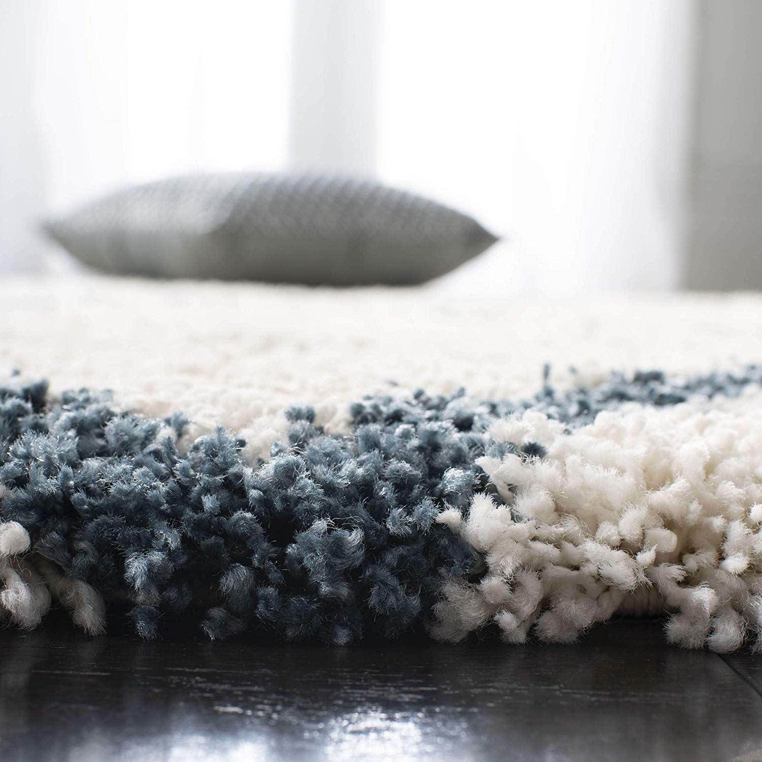 Web – Beige Shag Rug