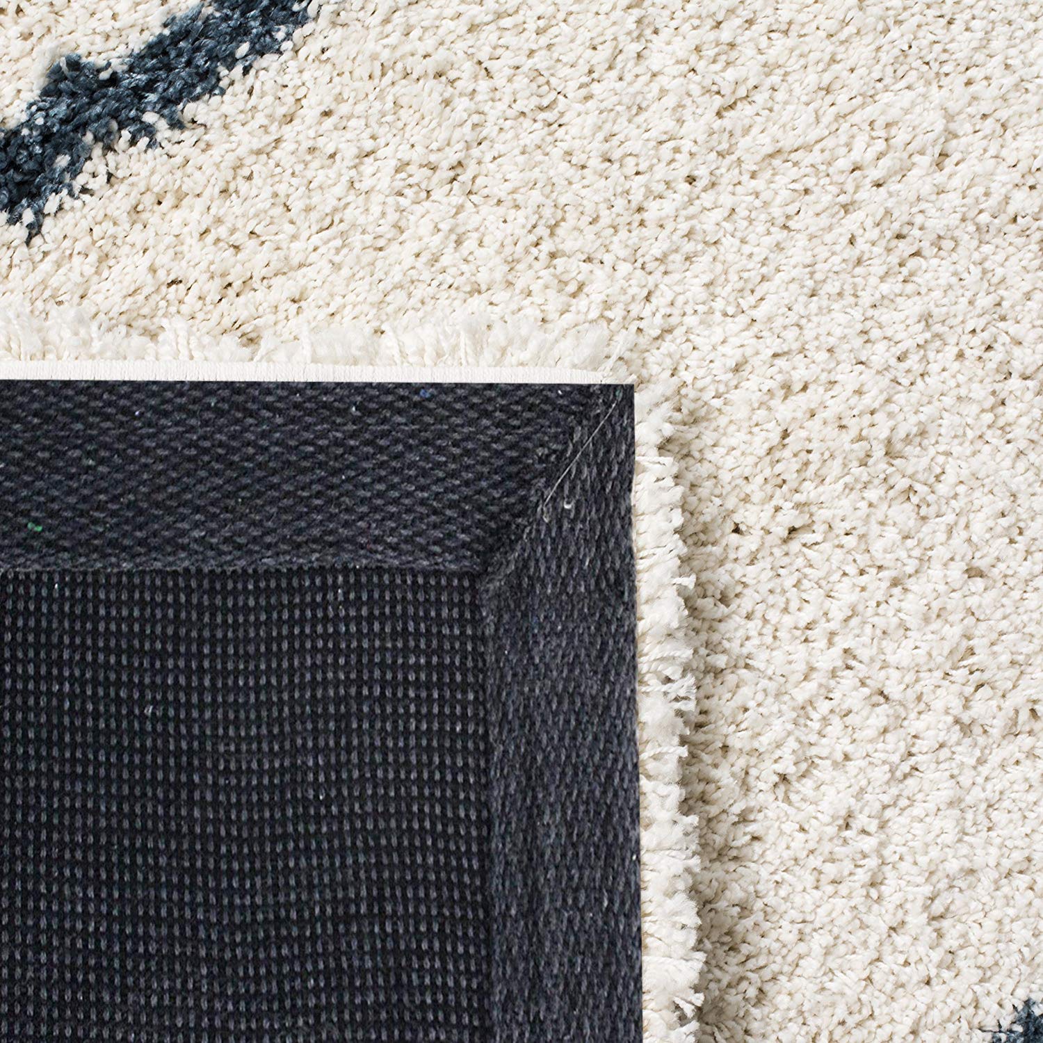 Web – Beige Shag Rug
