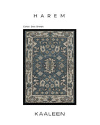 Harem – Green Hand-Knotted Wool Carpet