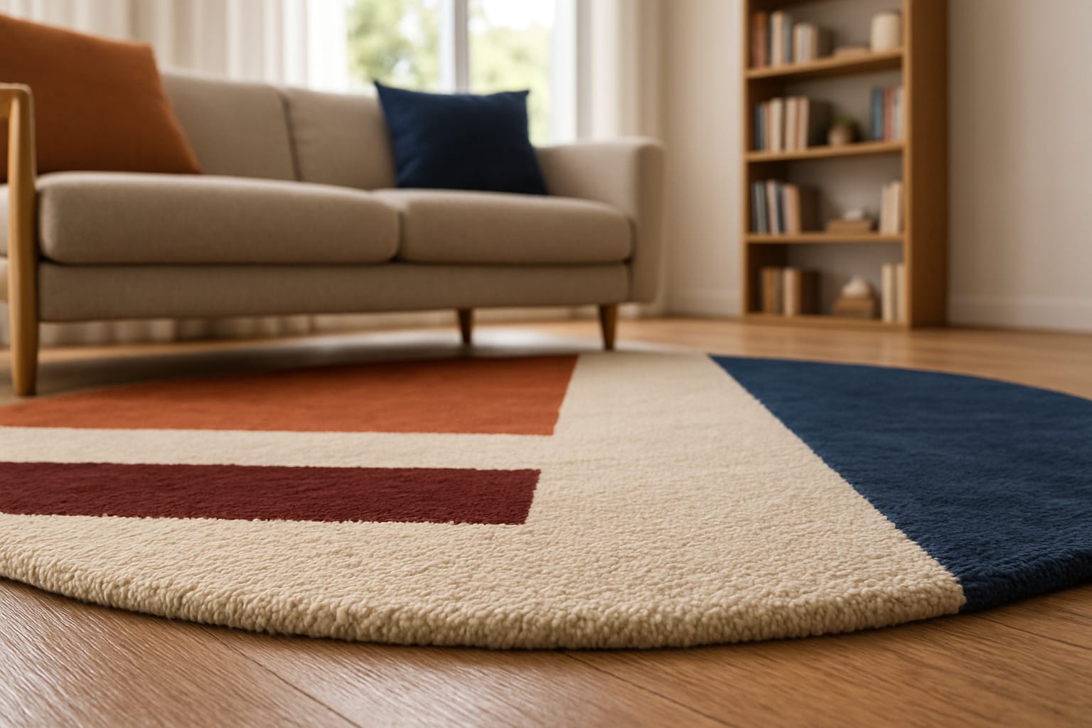 Grove – Multicolor Handloom Wool Carpet