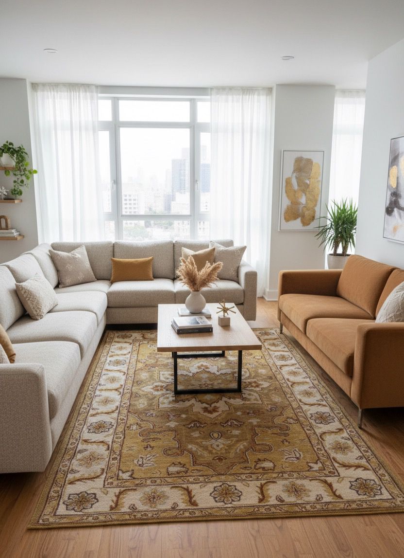 Sarang – Dark Green Hand-Tufted Wool Carpet