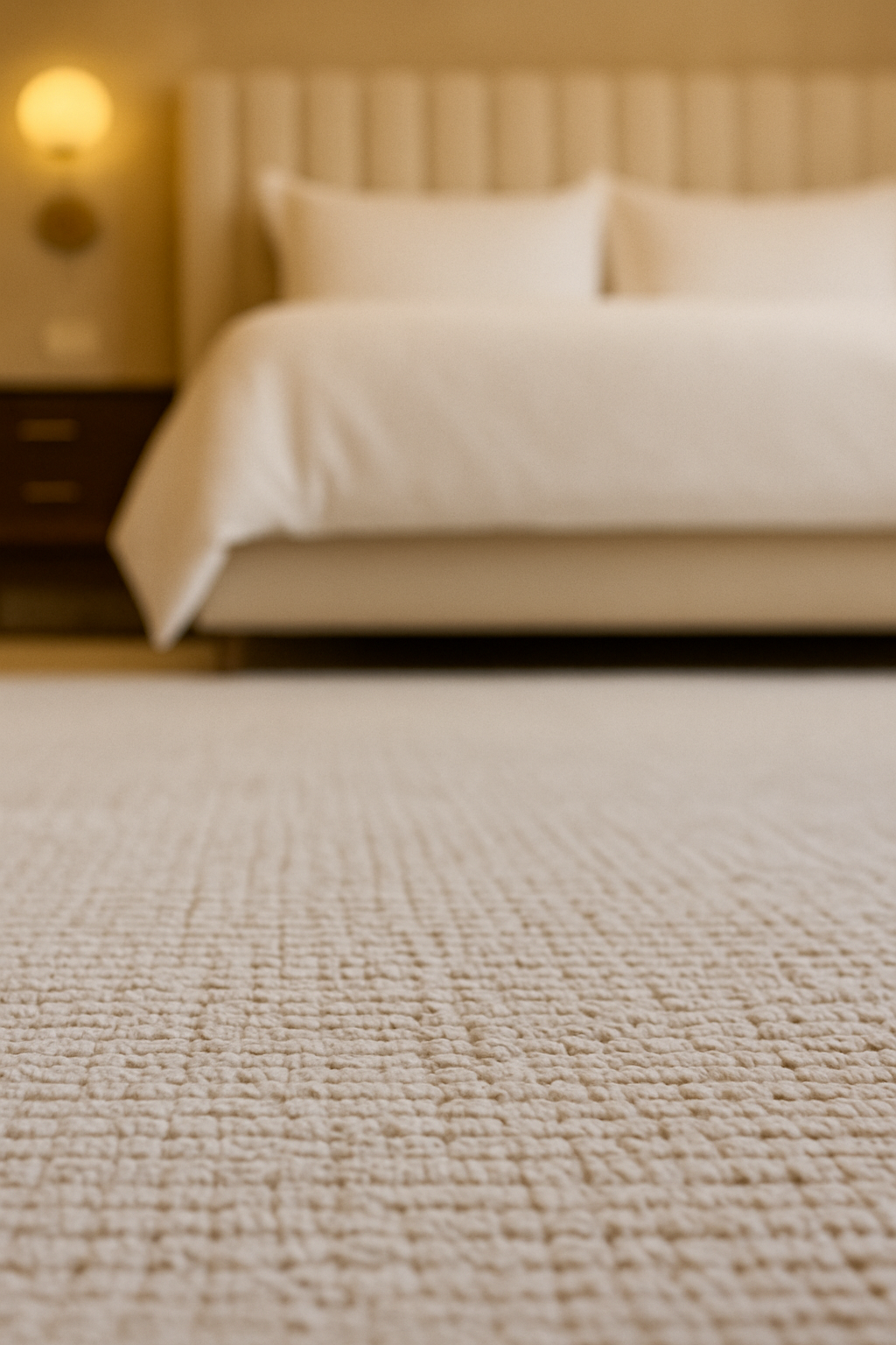 Sahar – Cream Hand-Tufted Wool Carpet