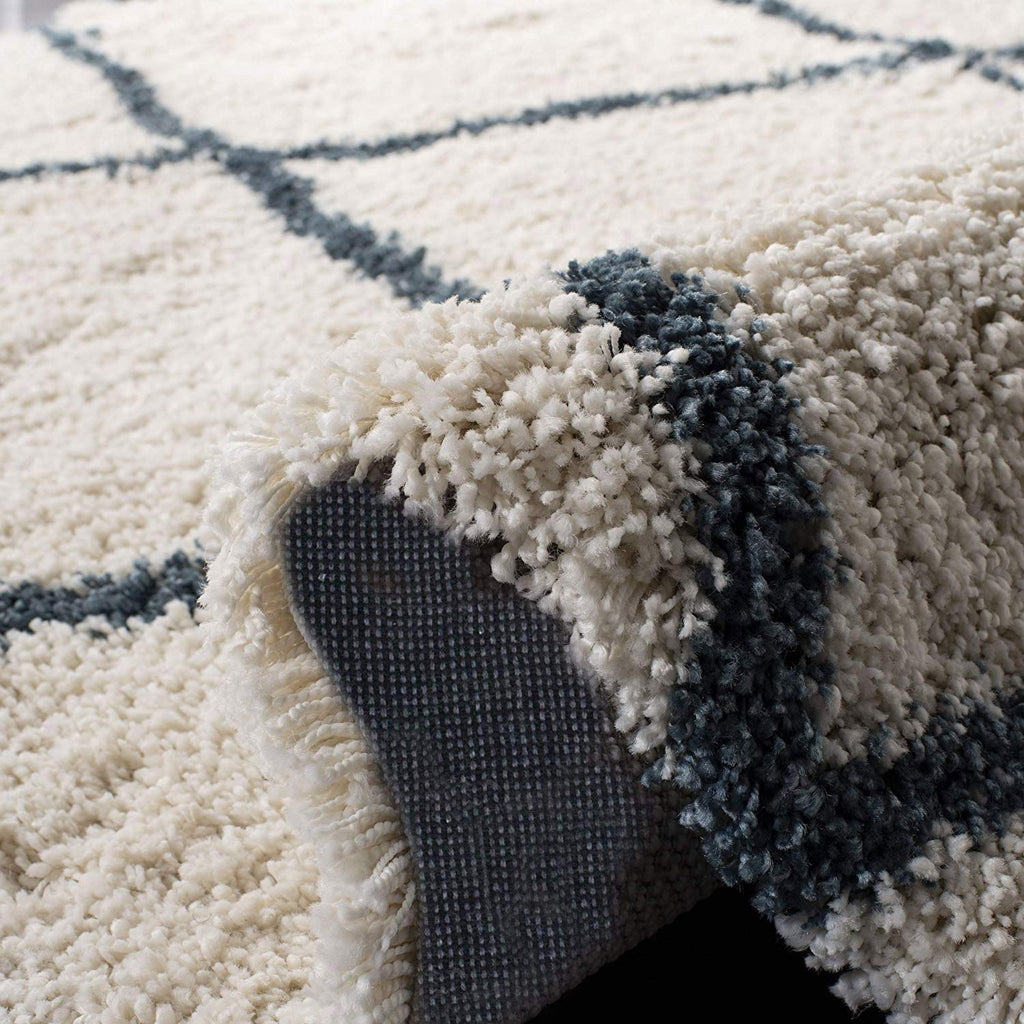 Web – Beige Shag Rug