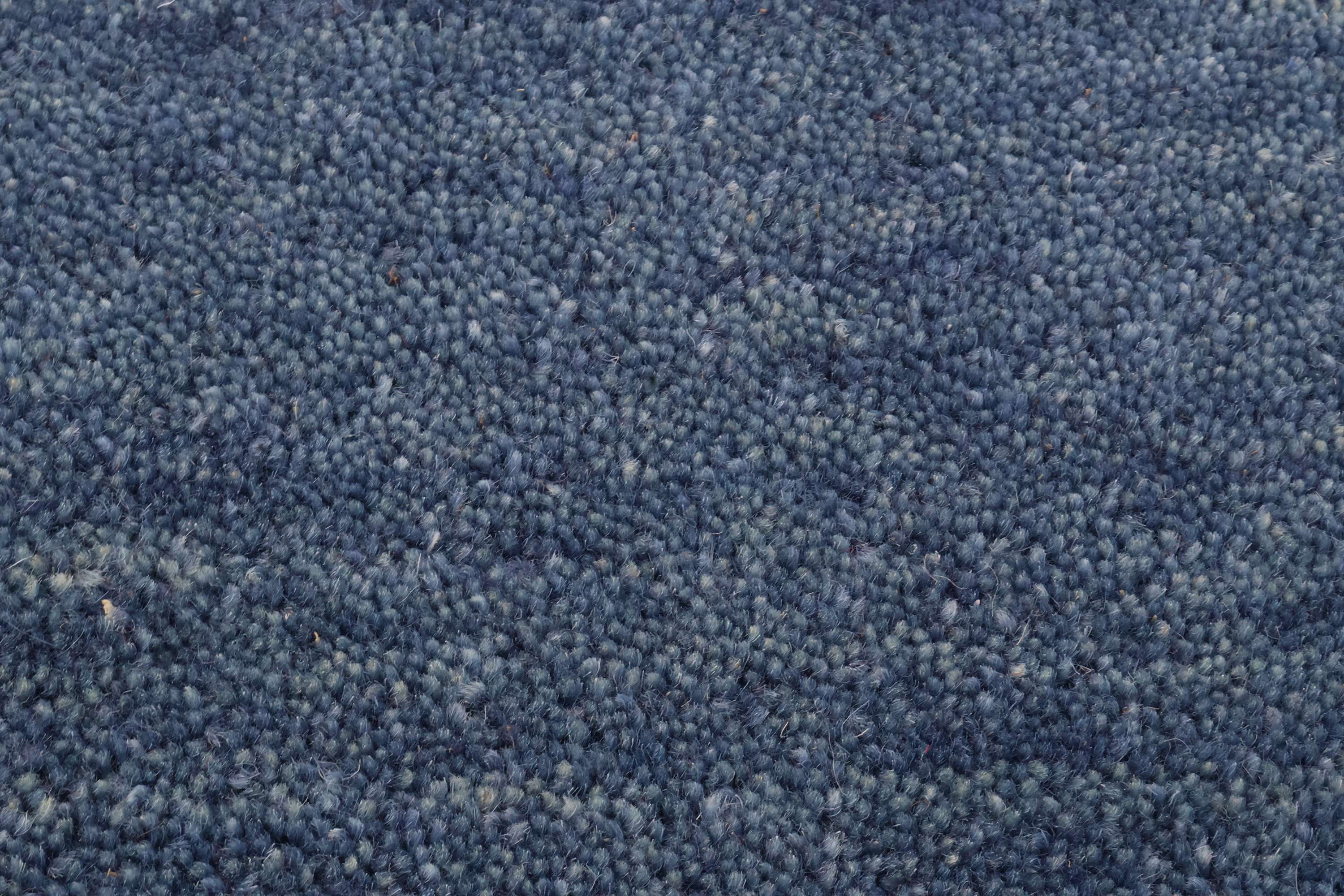 Solid Aqua – Handloom Wool Carpet