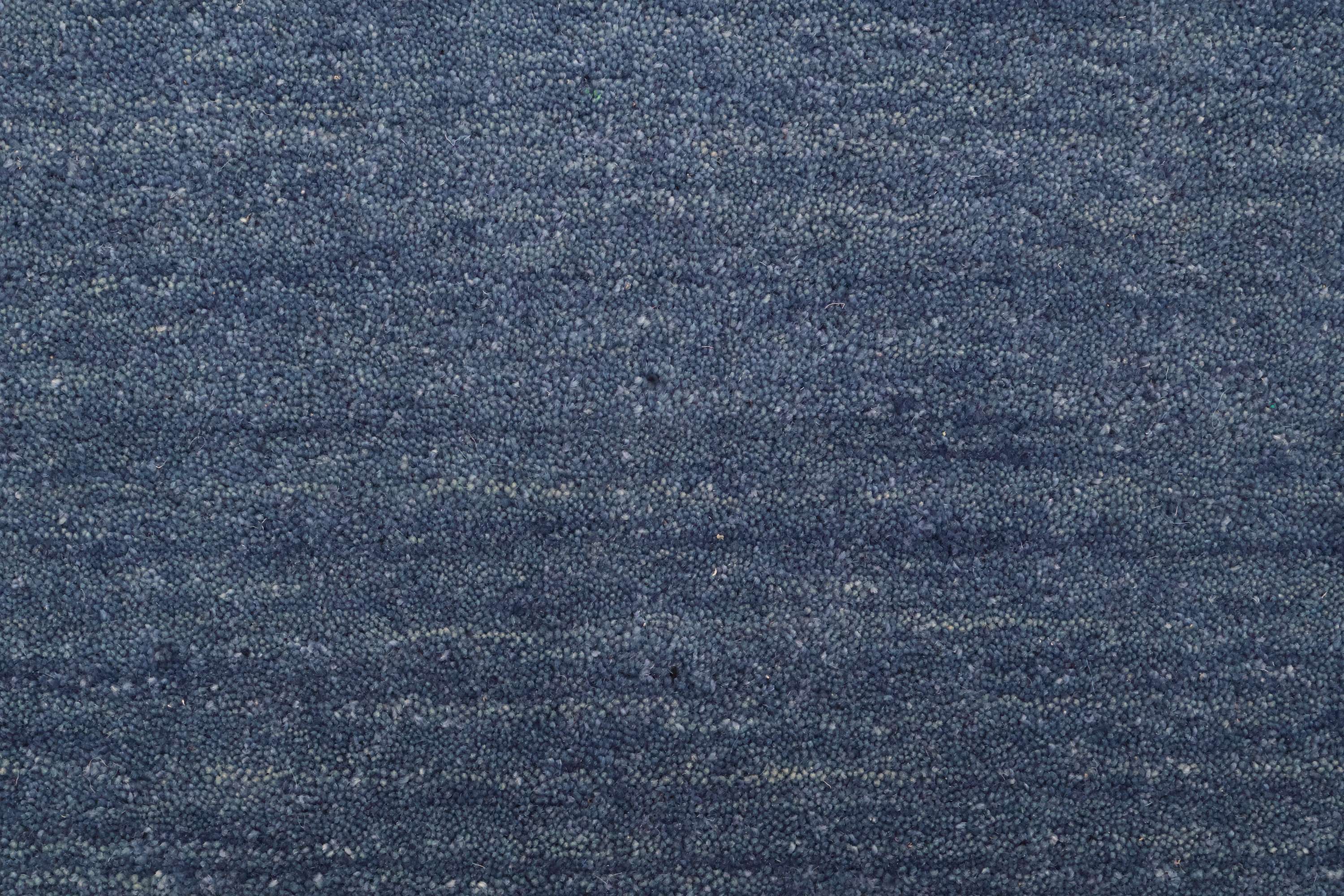 Solid Aqua – Handloom Wool Carpet