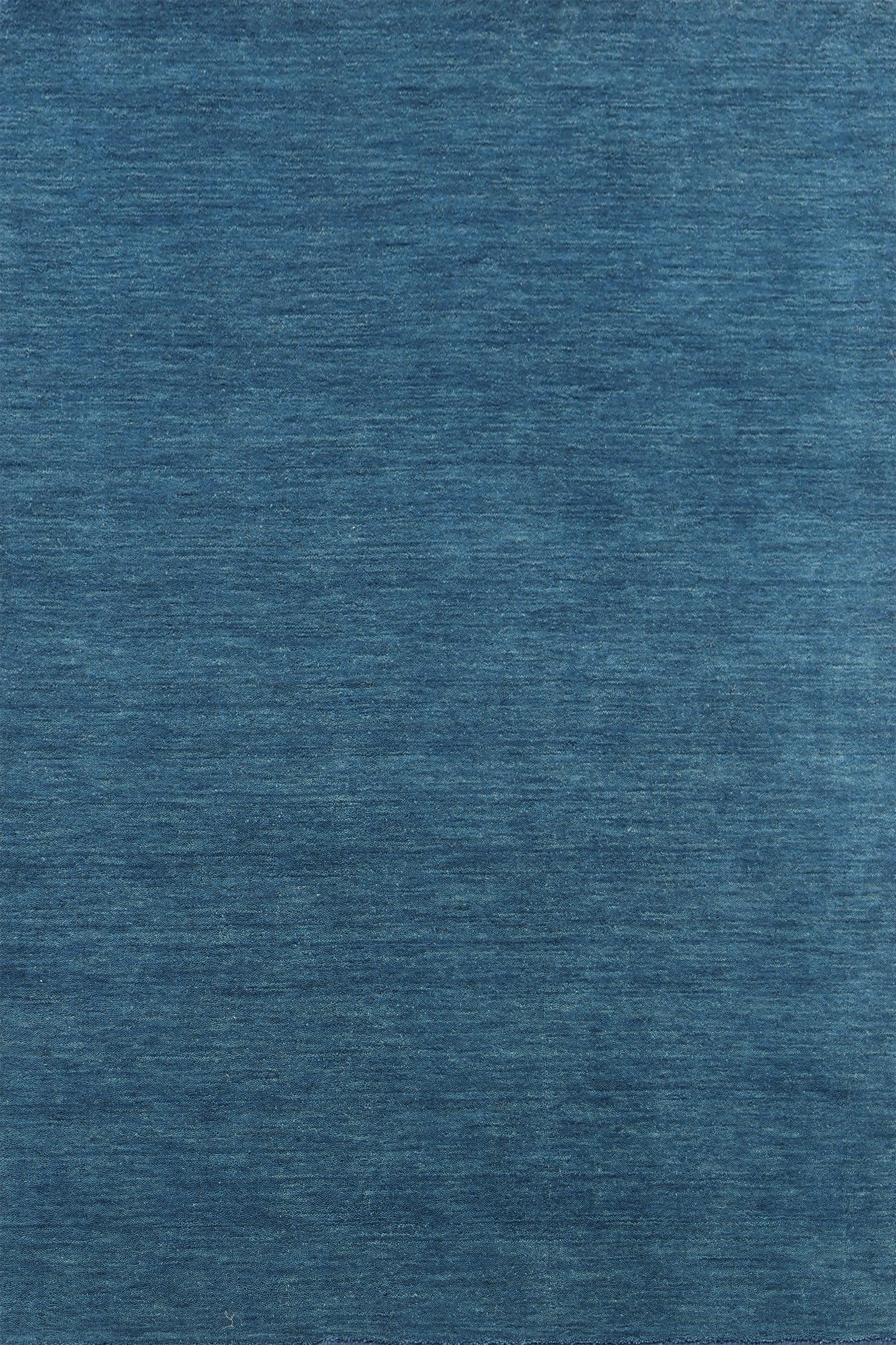 Solid Aqua – Handloom Wool Carpet
