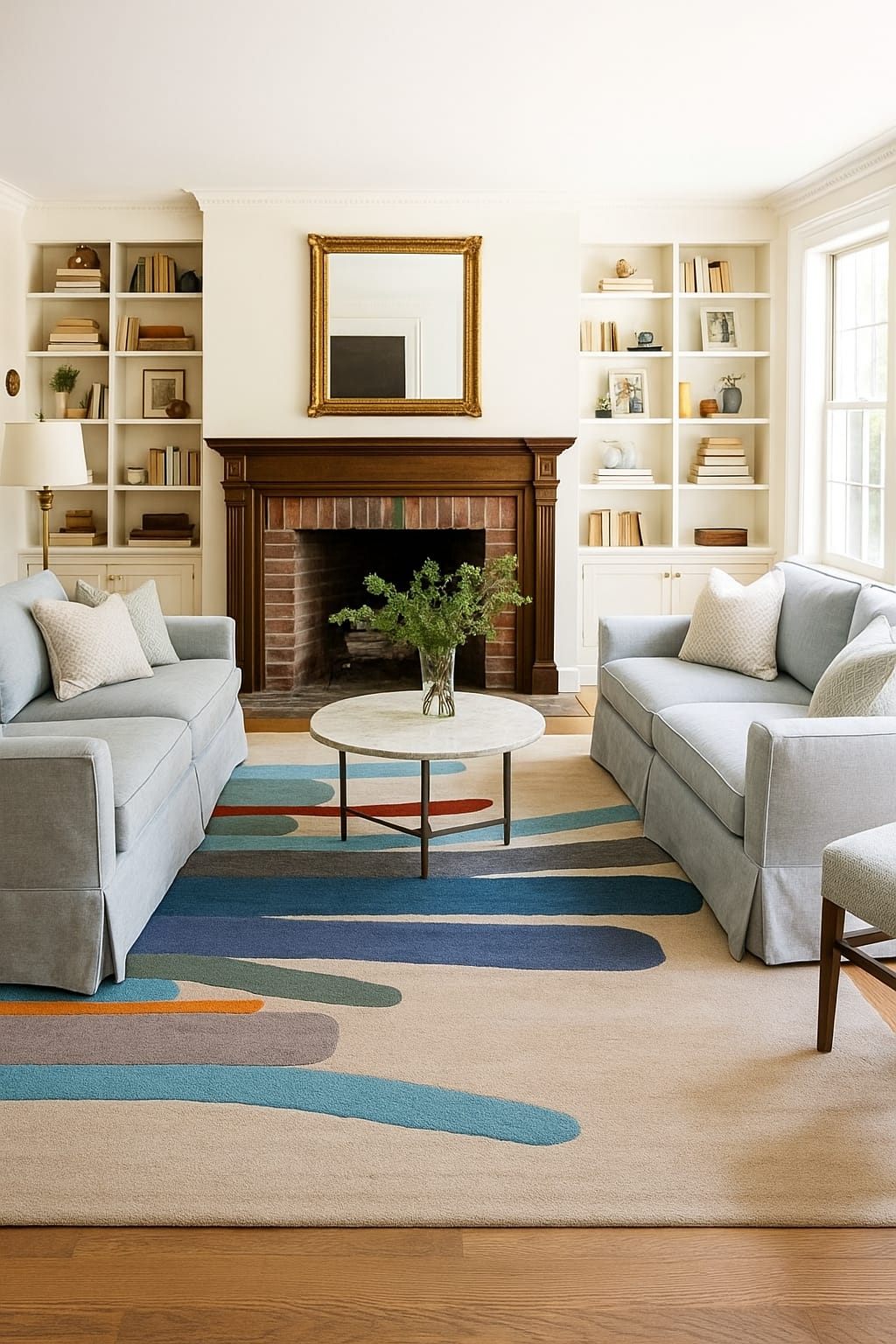 Downes – Multicolor Hand-Tufted Wool & Silk Carpet