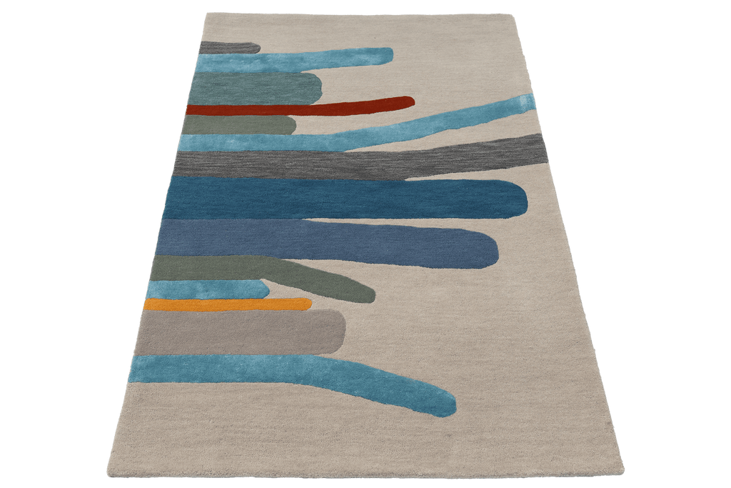 Downes – Multicolor Hand-Tufted Wool & Silk Carpet