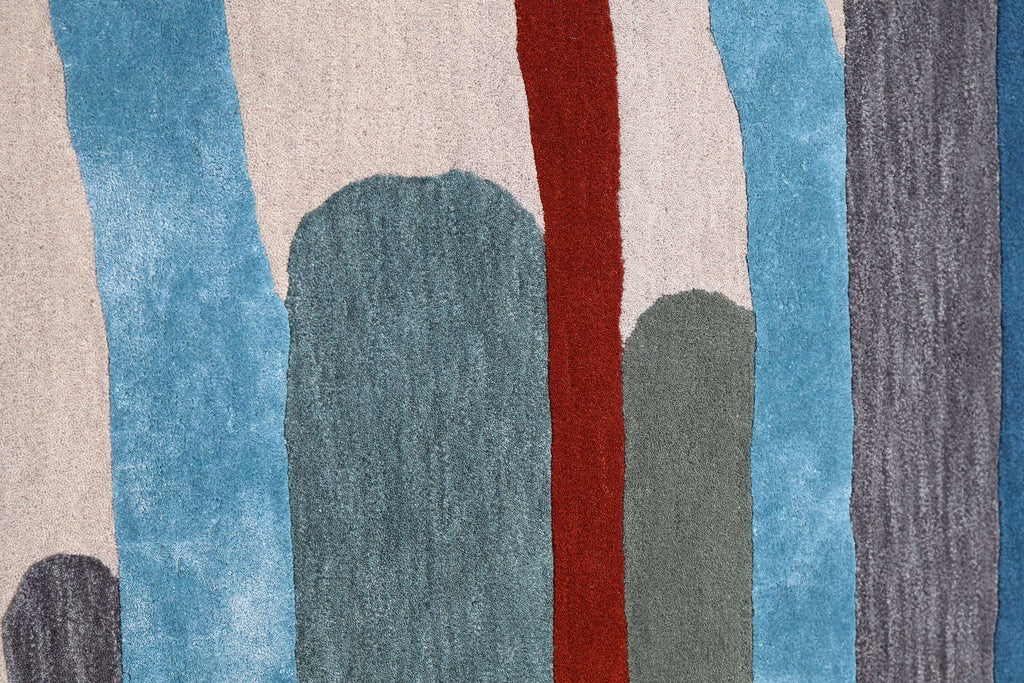 Downes – Multicolor Hand-Tufted Wool & Silk Carpet
