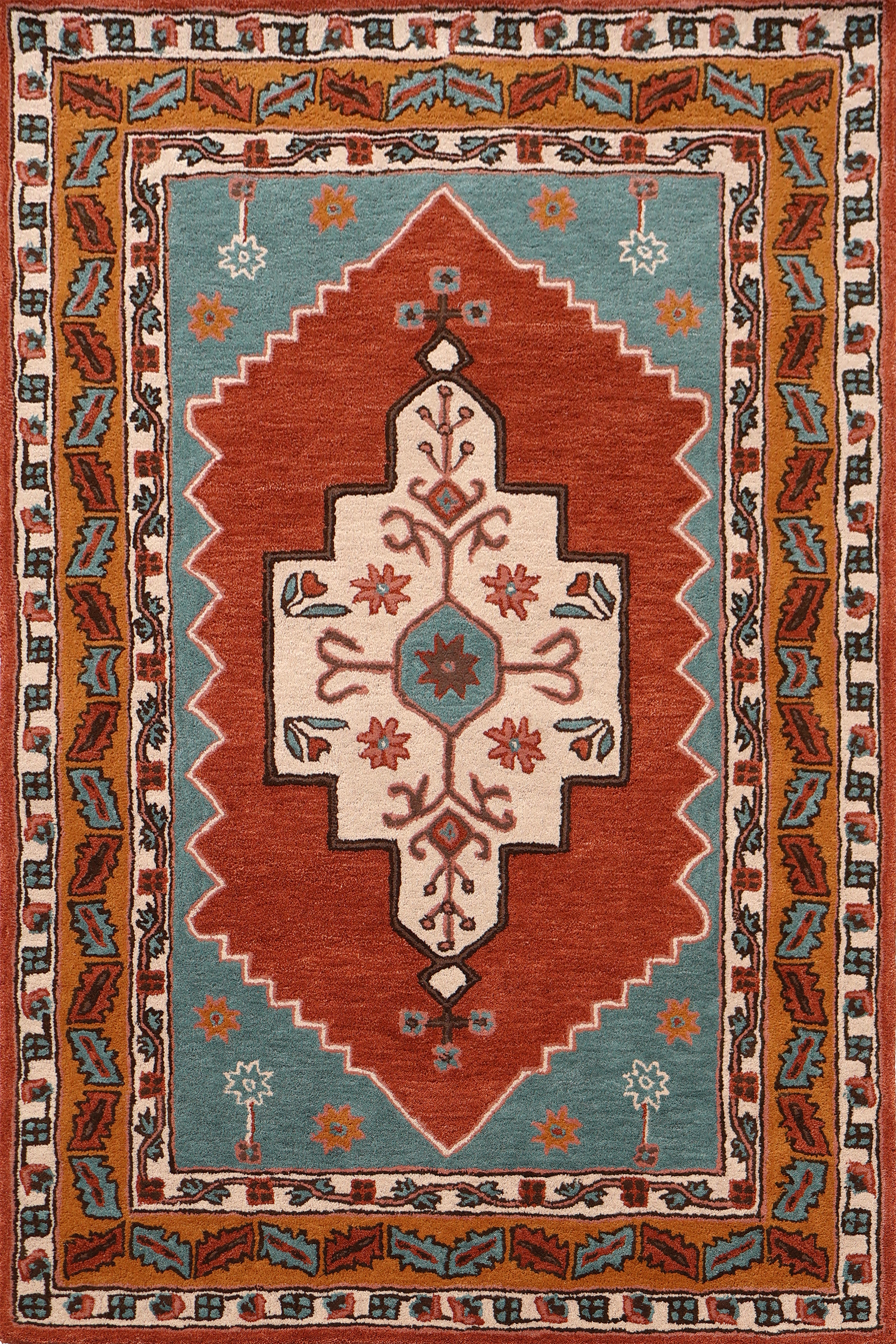Escuella – Multicolor Hand-Tufted Wool Carpet