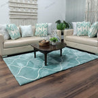 Howda – Light Blue Shag Rug
