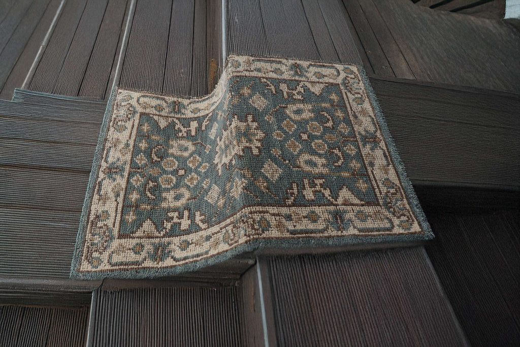 Harem – Green Hand-Knotted Wool Carpet