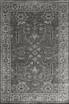 Zarm – Dark Green Hand-Knotted Wool Carpet