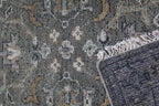Zarm – Dark Green Hand-Knotted Wool Carpet