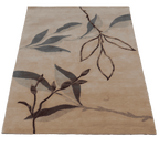 Adler – Beige & Brown Hand-Knotted Wool & Silk Carpet