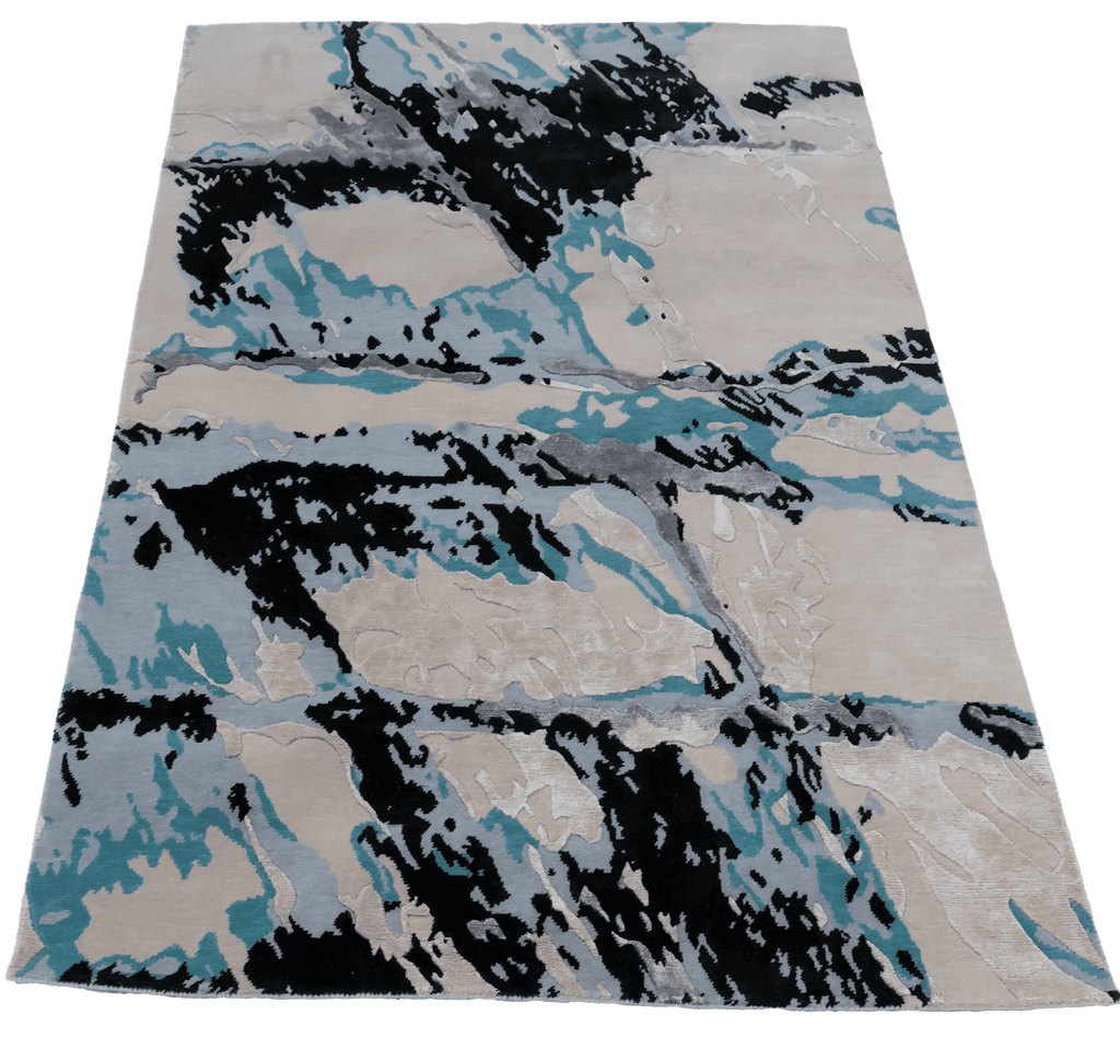 Morgan – Multi-colored Hand-Knotted Wool & Silk Carpet