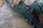 Dutch – Multi-colored Hand-Knotted Wool & Silk Carpet