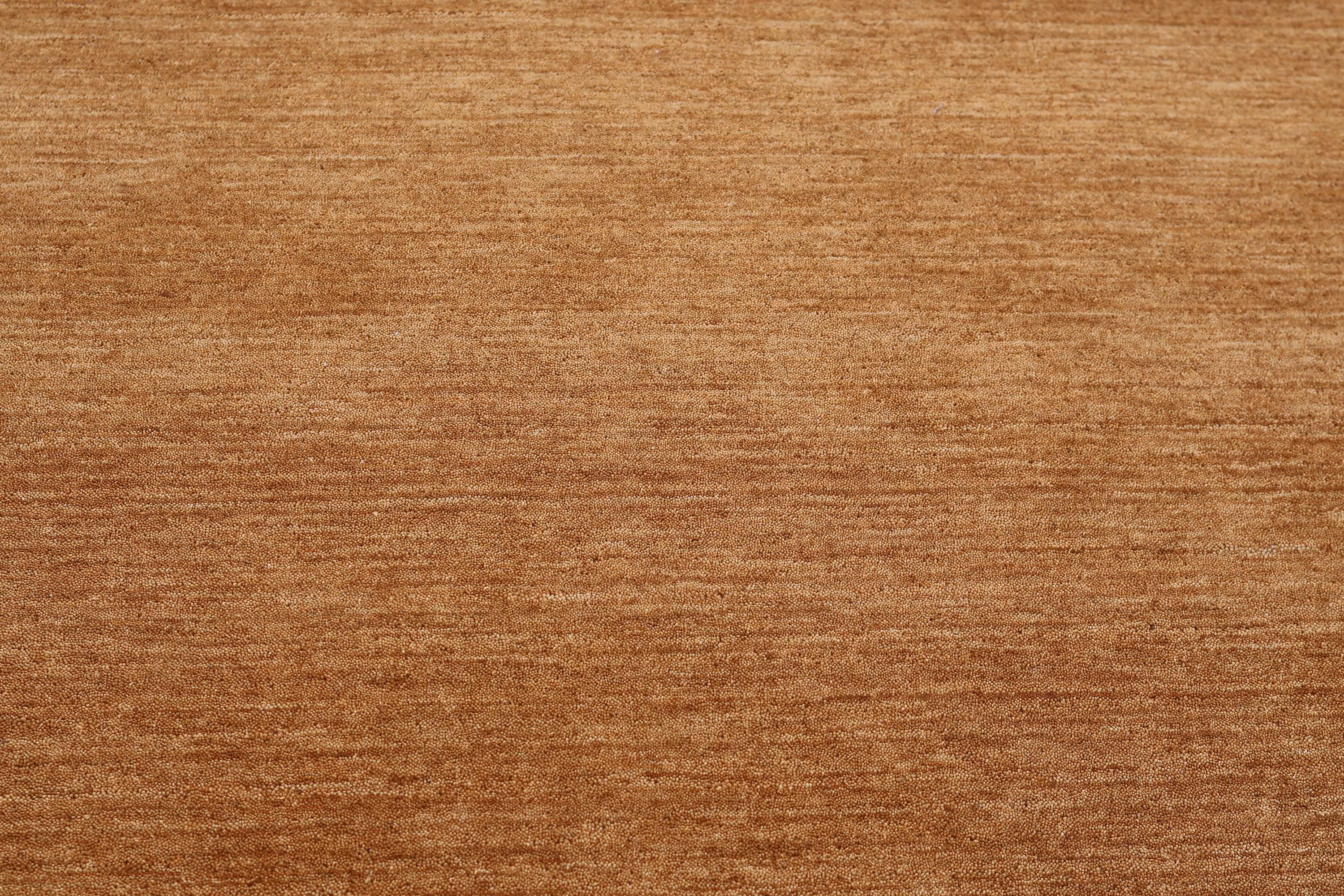 Solid Mustard – Handloom Wool Carpet