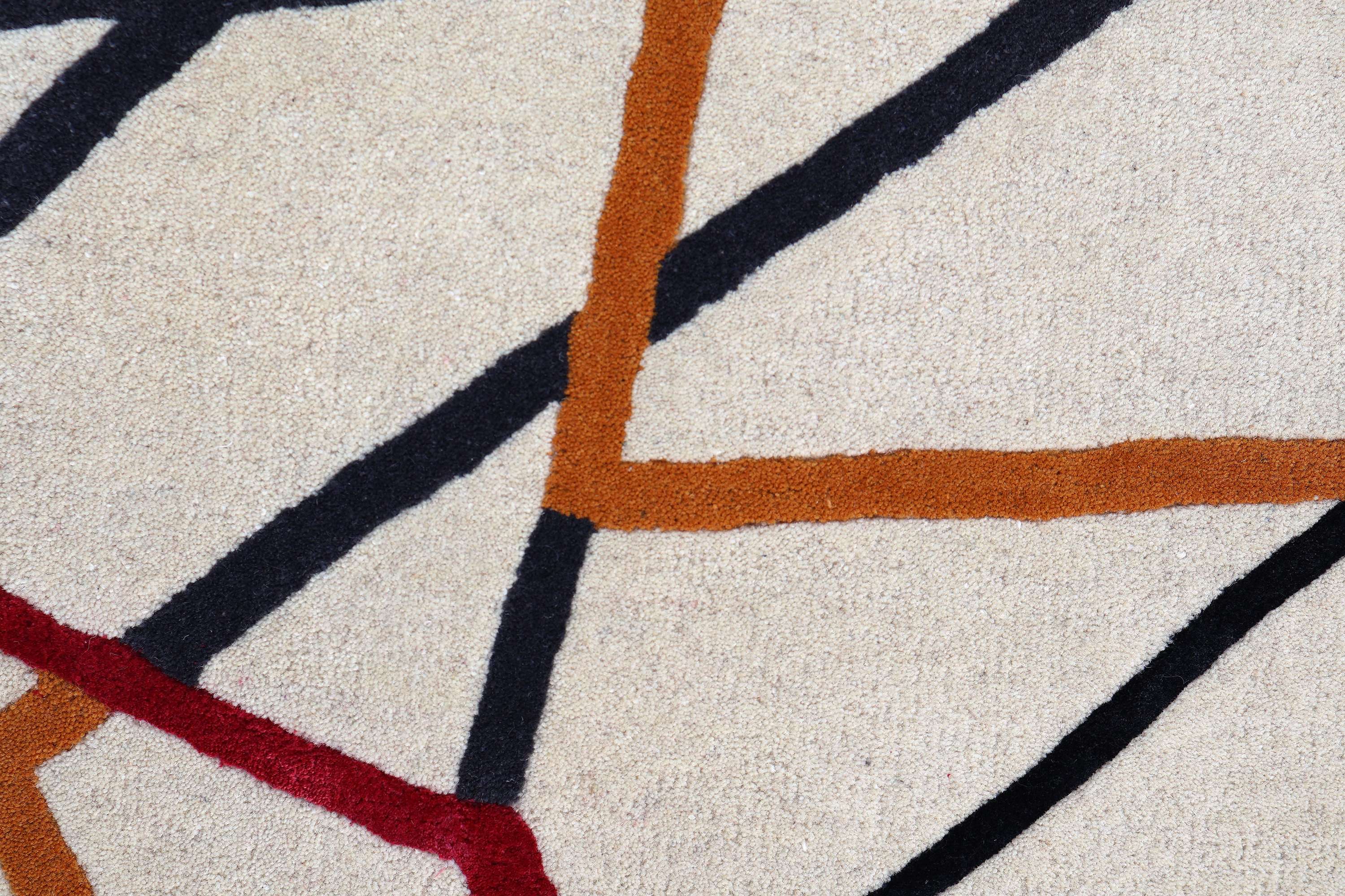 Rose – Multicolor Hand-Tufted Wool & Silk Carpet