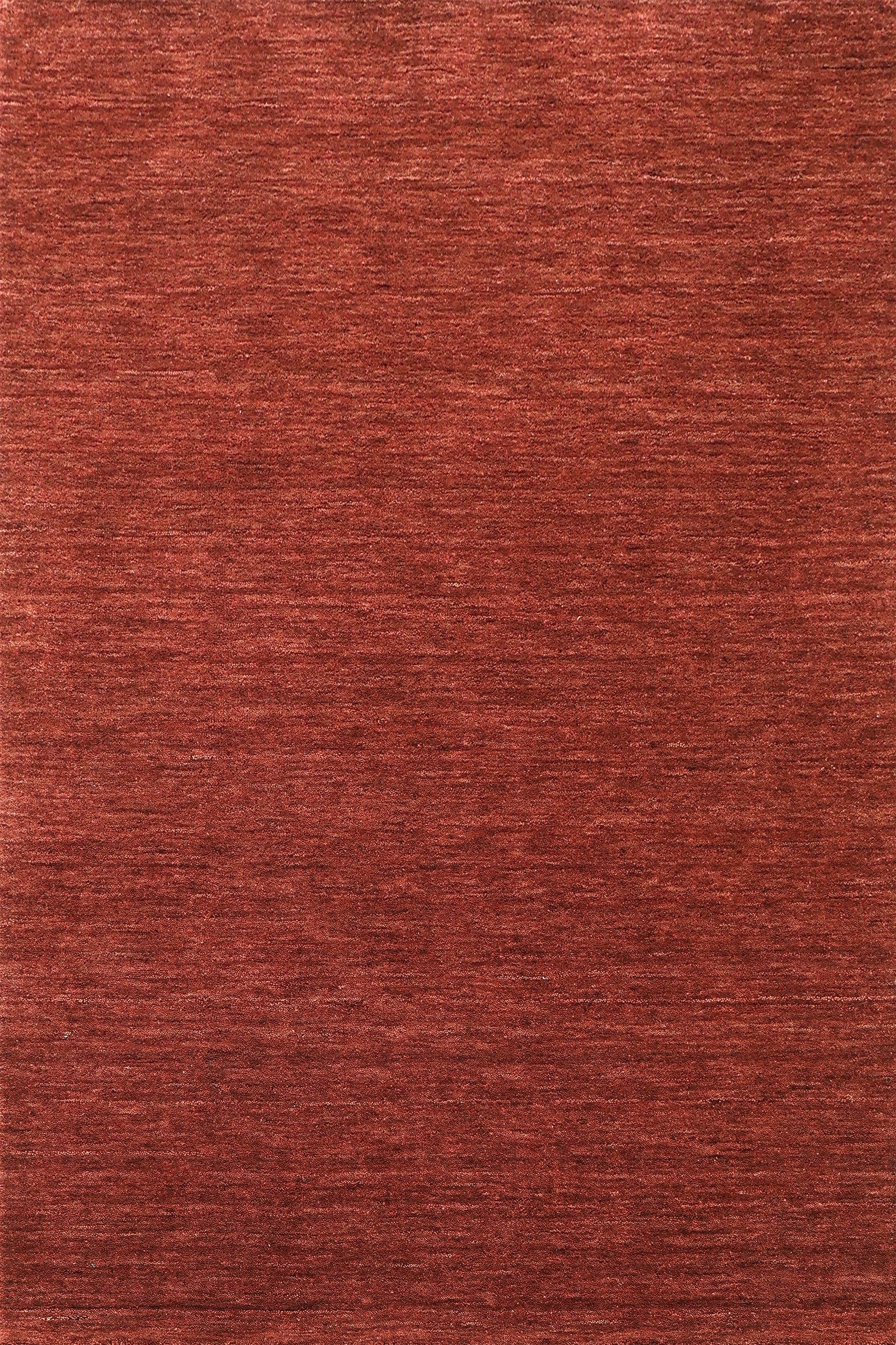 Solid Rust – Handloom Wool Carpet