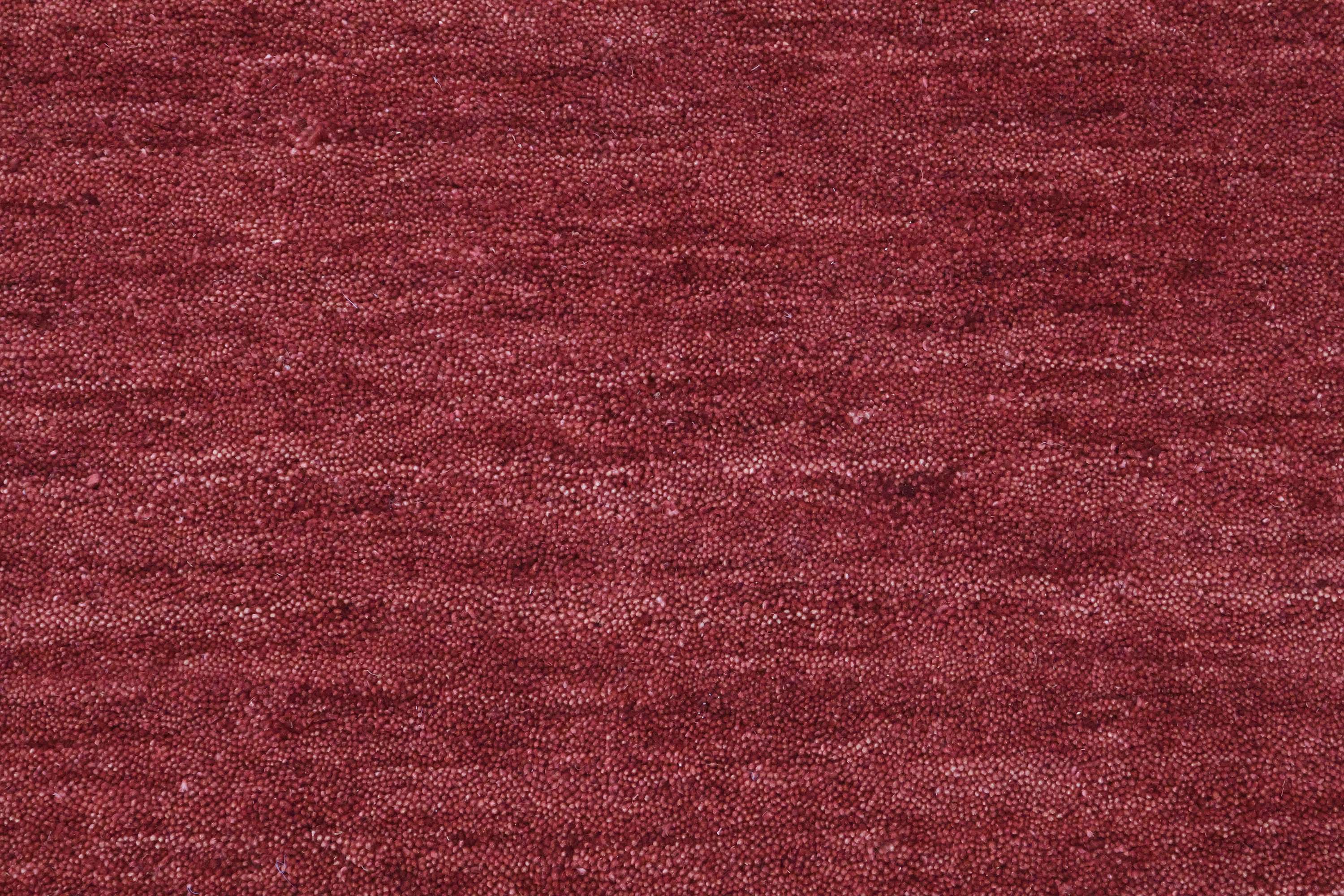 Solid Rust – Handloom Wool Carpet