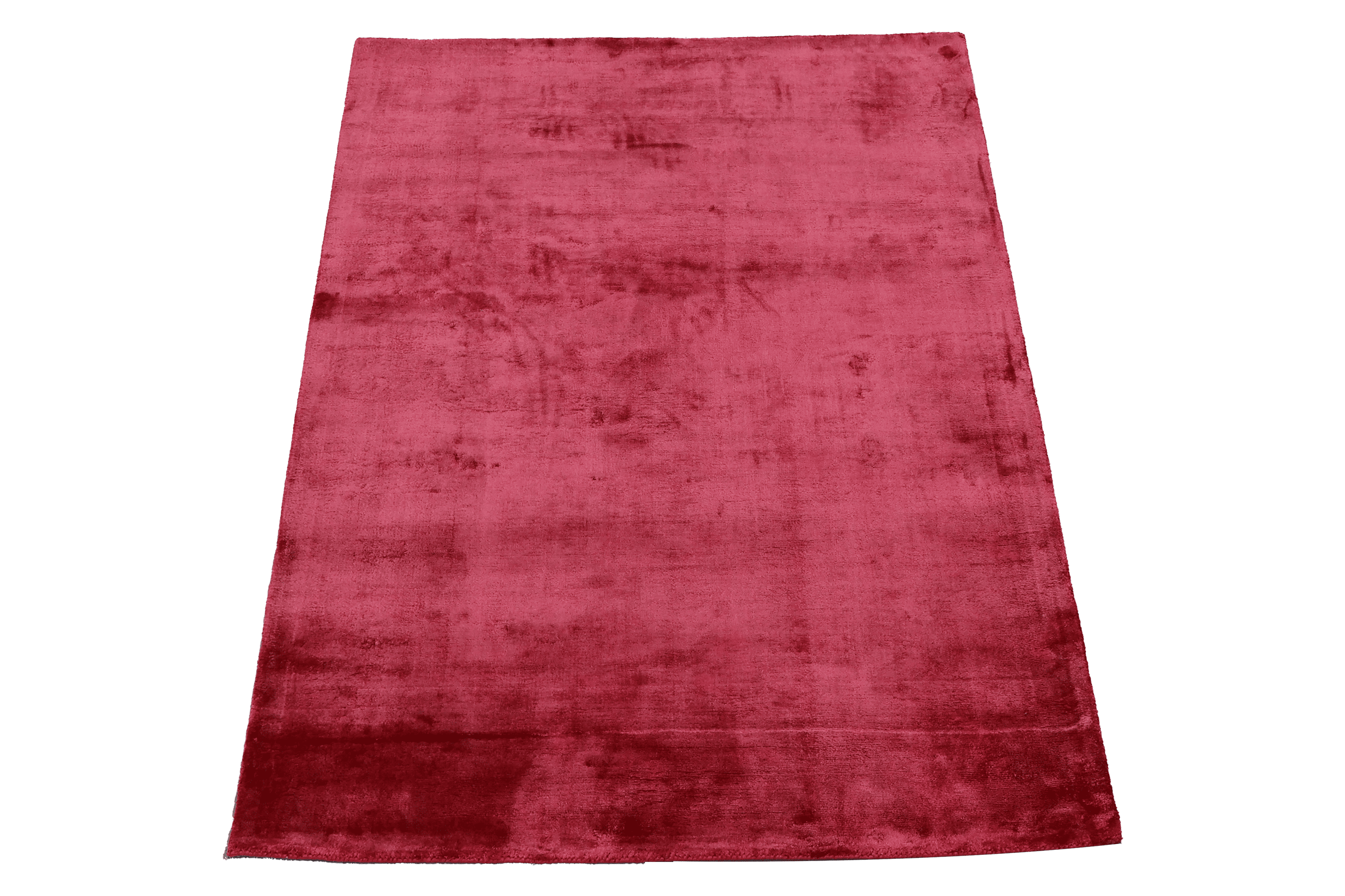 Silk Red – Handloom Silk Carpet