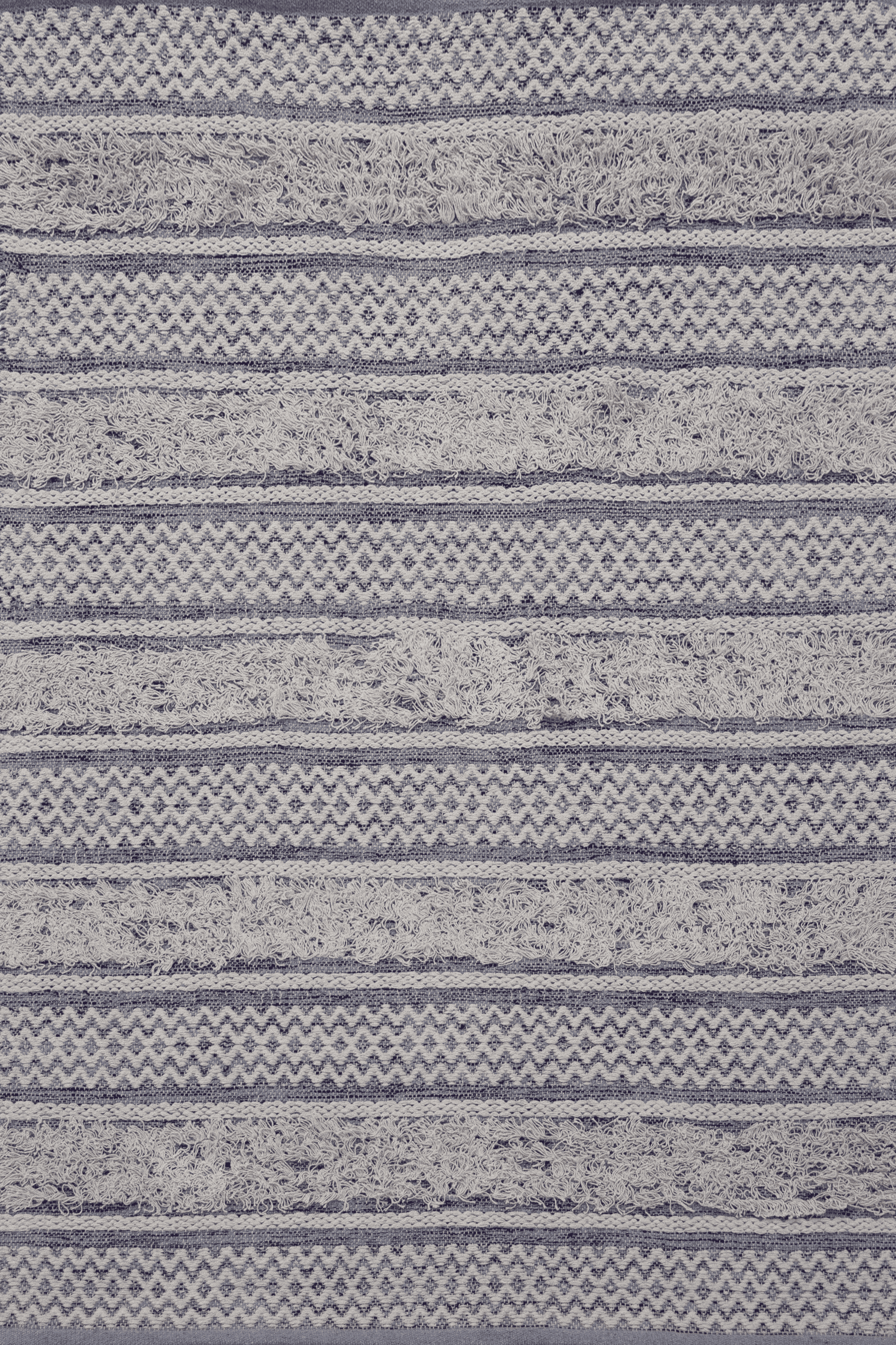 Triads – Spruce Wool Dhurrie Carpet