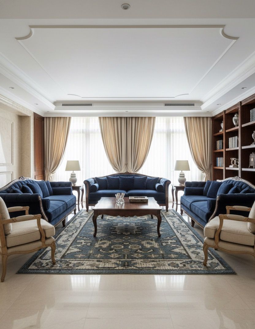 Harem – Green Hand-Knotted Wool Carpet