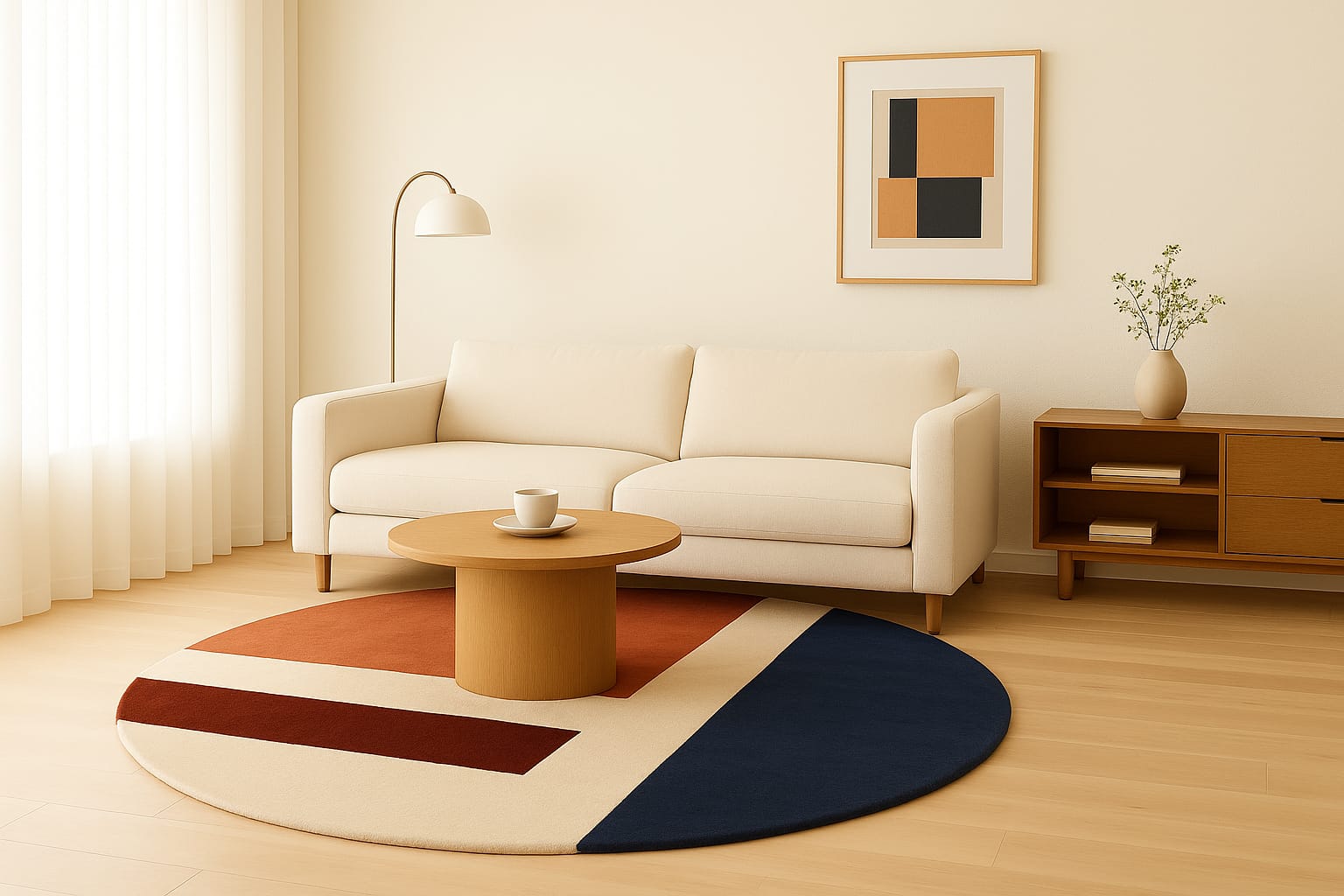 Grove – Multicolor Handloom Wool Carpet