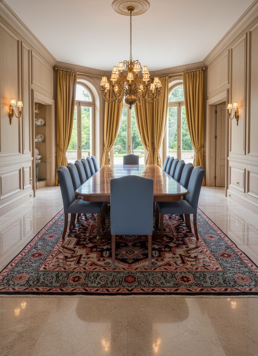 Maktoob – Red Black Hand-Knotted Wool Carpet