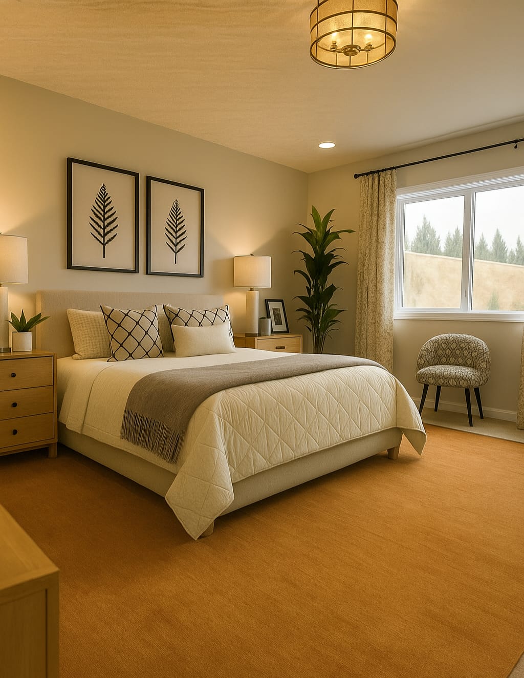 Solid Mustard – Handloom Wool Carpet