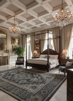 Mehr – Black Hand-Knotted Wool Carpet