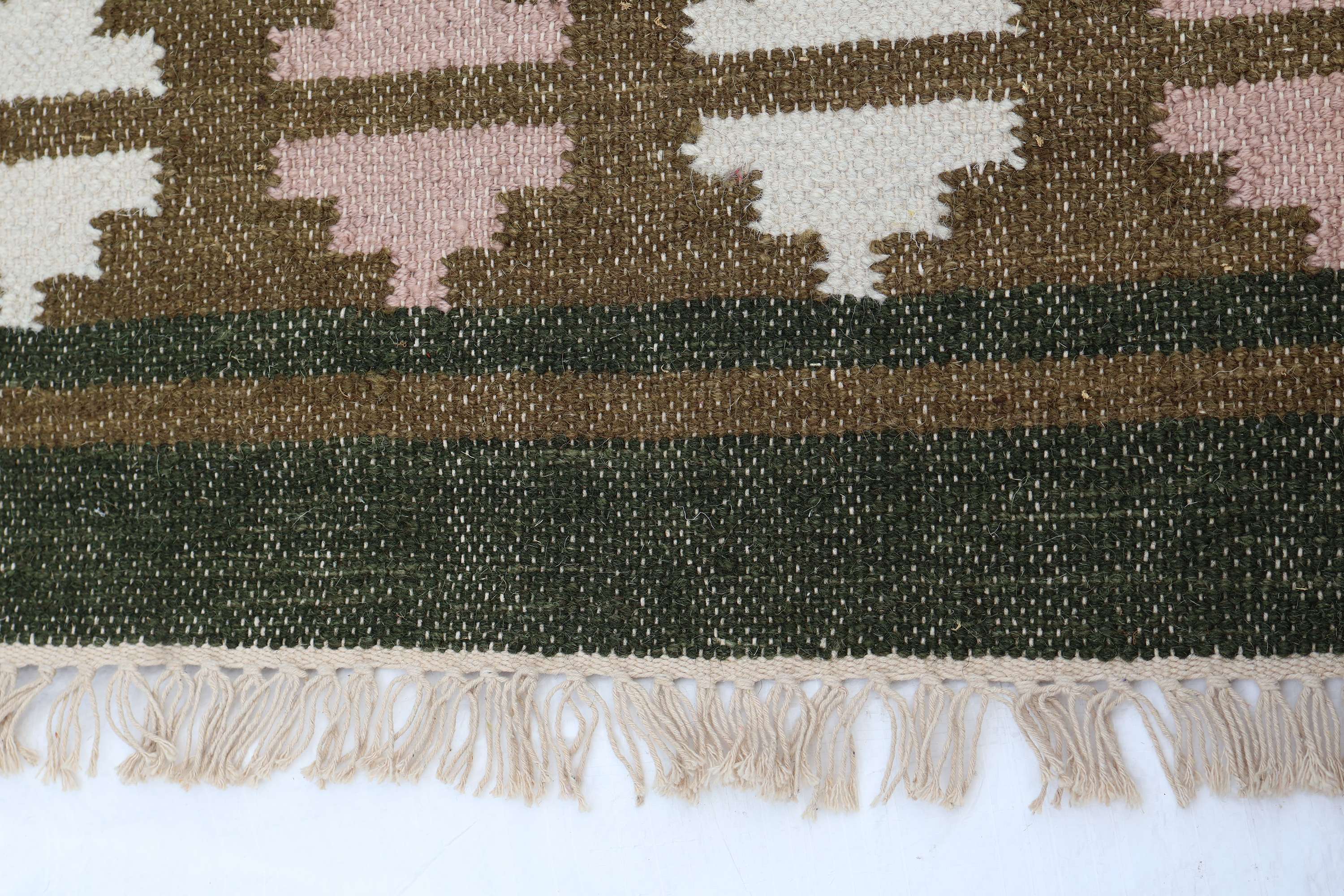 Gul – Multicolor Wool Dhurrie Carpet