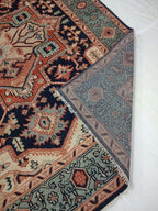Maktoob – Red Black Hand-Knotted Wool Carpet