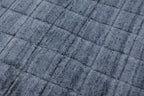 Mosaic – Dark Grey Handloom Silk Carpet