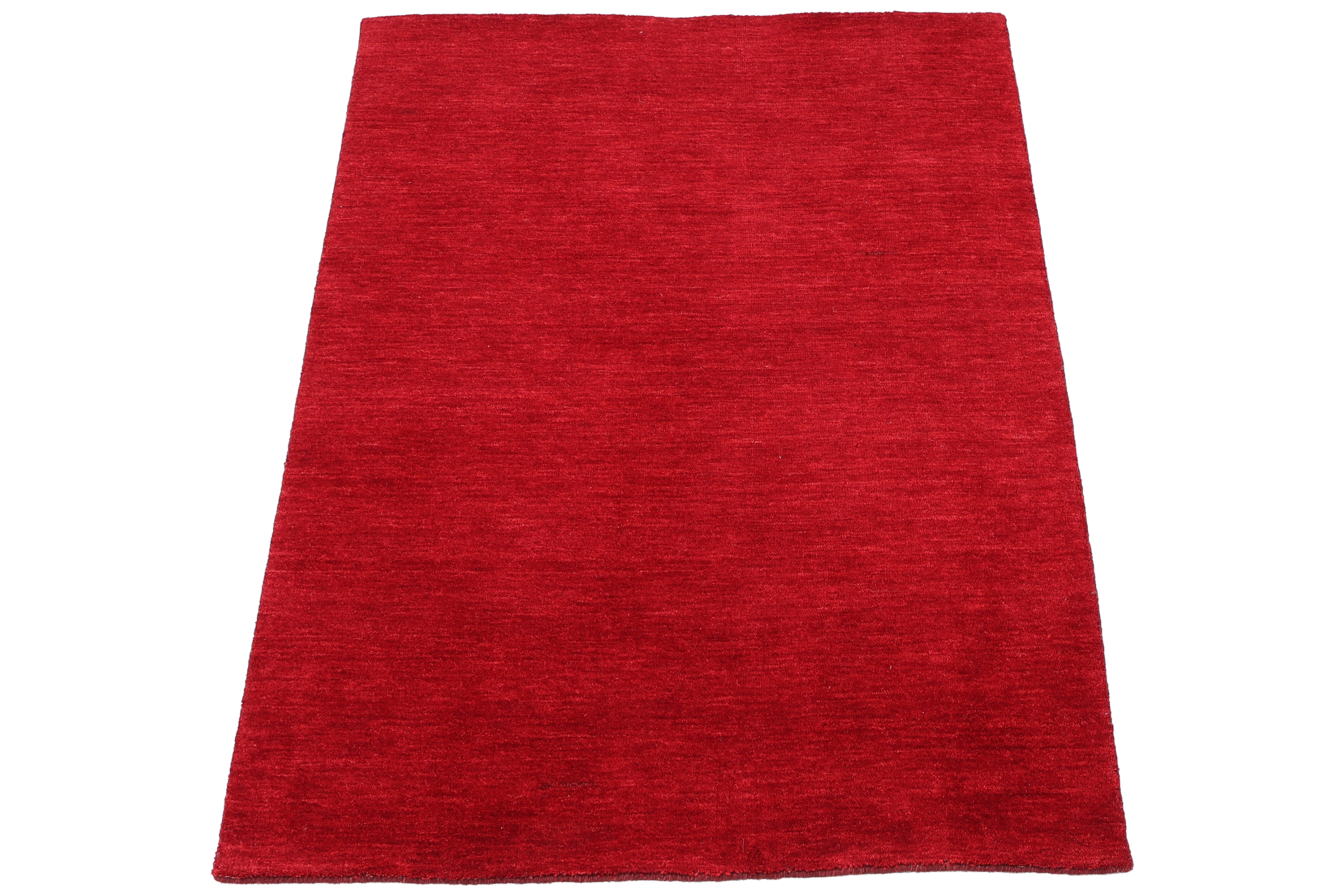 Solid Red – Handloom Wool Carpet